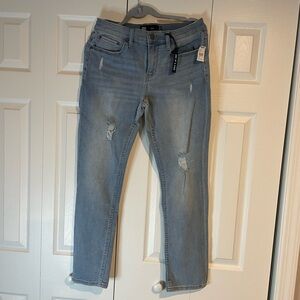 Tilly men distressed jeans. Men light wash jeans